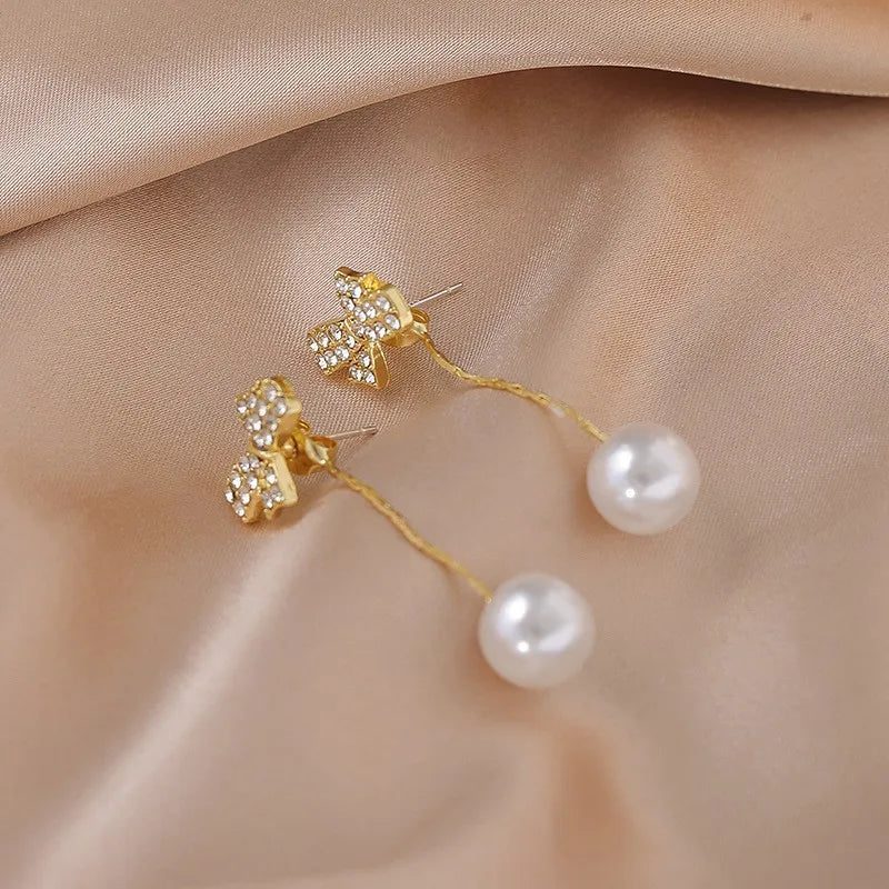 Korean Style Cute Flower Earrings - 2019 New Fashion Sweet Earrings, Wholesale Colorful Jewelry