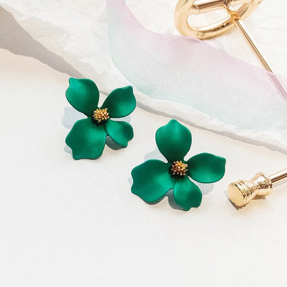 Korean Style Cute Flower Earrings - 2019 New Fashion Sweet Earrings, Wholesale Colorful Jewelry