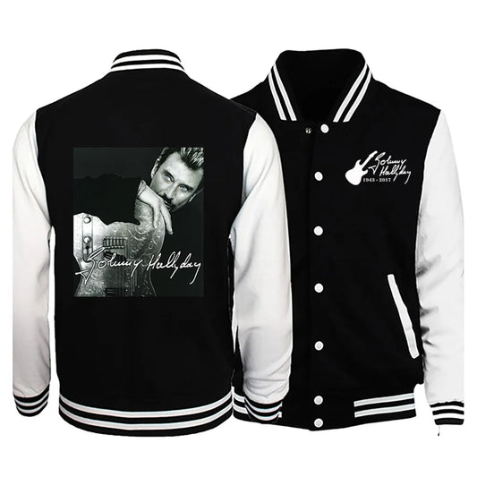 Printed Jacket Winter Men's/Women Casual Baseball Uniform Street Sweatshirt