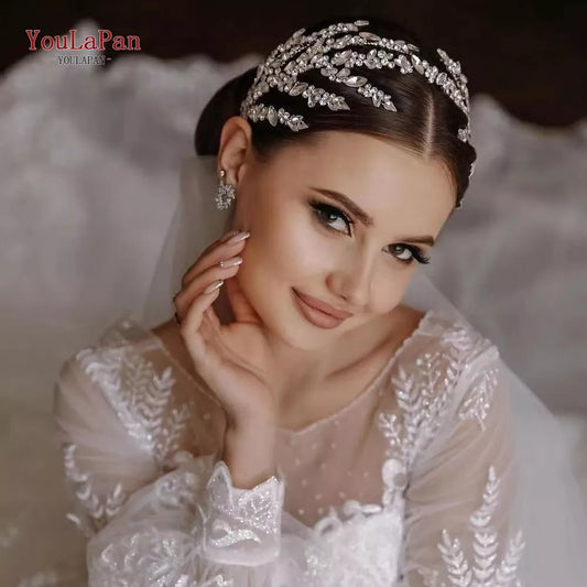 Headband - Wedding Crown, Bride Tiara, and Headdress Headpiece