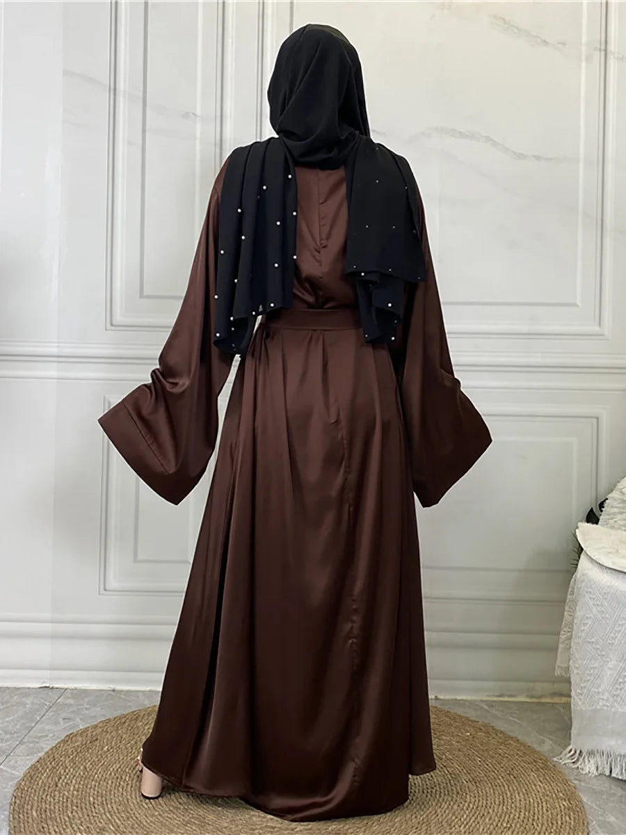 Modest Abaya Ramadan Musulman De Mode Maxi Robe Turkey Kaftan Islamic Clothing Muslim For Women Hijab Dress Caftan Vestidos