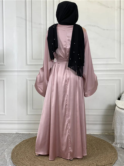 Modest Abaya Ramadan Musulman De Mode Maxi Robe Turkey Kaftan Islamic Clothing Muslim For Women Hijab Dress Caftan Vestidos