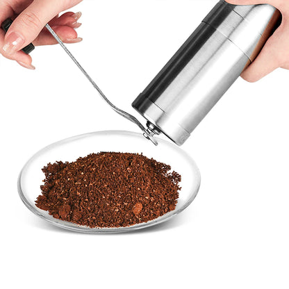 Manual Coffee Grinder Mini Stainless Steel Hand Handmade Coffee Bean Grinders Mill Foamer Kitchen Tool Coffee Accessories