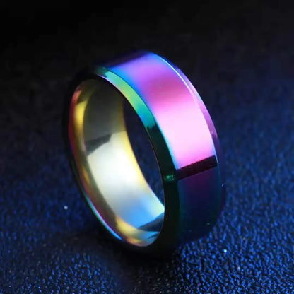 Charm Jewelry Ring for Men Women Stainless Steel Black Rings Wedding Engagement Band Quality Matte Male Jewelry