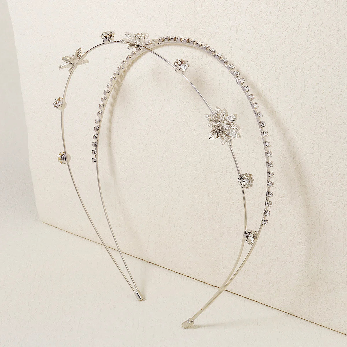 Rhinestone Star Headband - Party Hairband with Multilayer Pearl and Rhinestone Detail, Hair Accessories