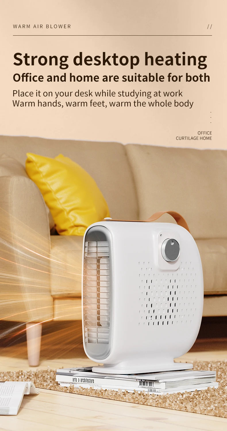 Xiaomi Electric Heater 1500W  Portable Electric Heater PTC Rapid Heating Automatic Constant Temperature For Office Home