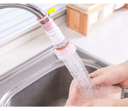 Rotatable 360  Water Filter Tap Purifier Adjustable Water Tap Kitchen Accesories Household Water Filter Nozzle Adapter Sink