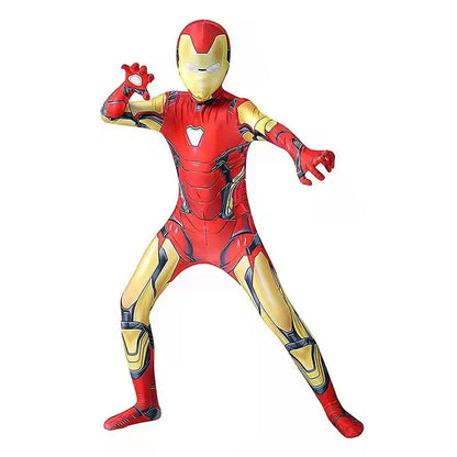 High Quality Superhero Spidermans Costume Bodysuit For Kids Adult Spandex Zentai Halloween Party Cosplay Jumpsuit 3D Style