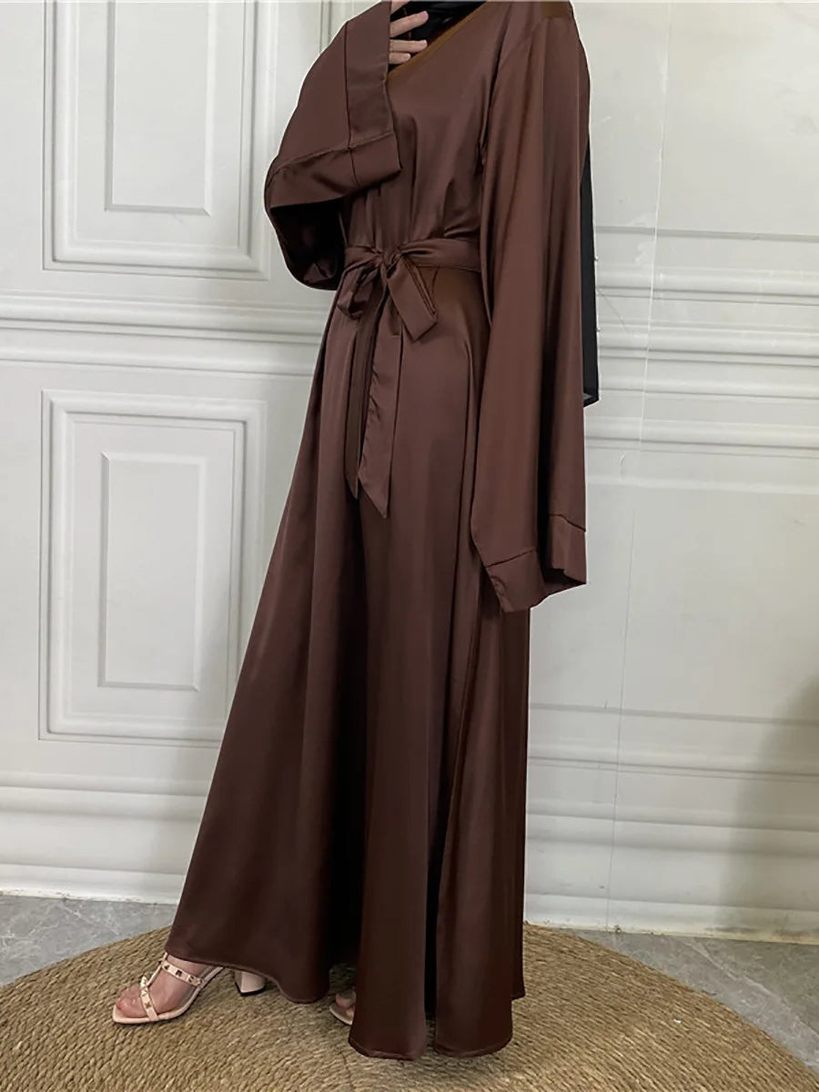 Modest Abaya Ramadan Musulman De Mode Maxi Robe Turkey Kaftan Islamic Clothing Muslim For Women Hijab Dress Caftan Vestidos