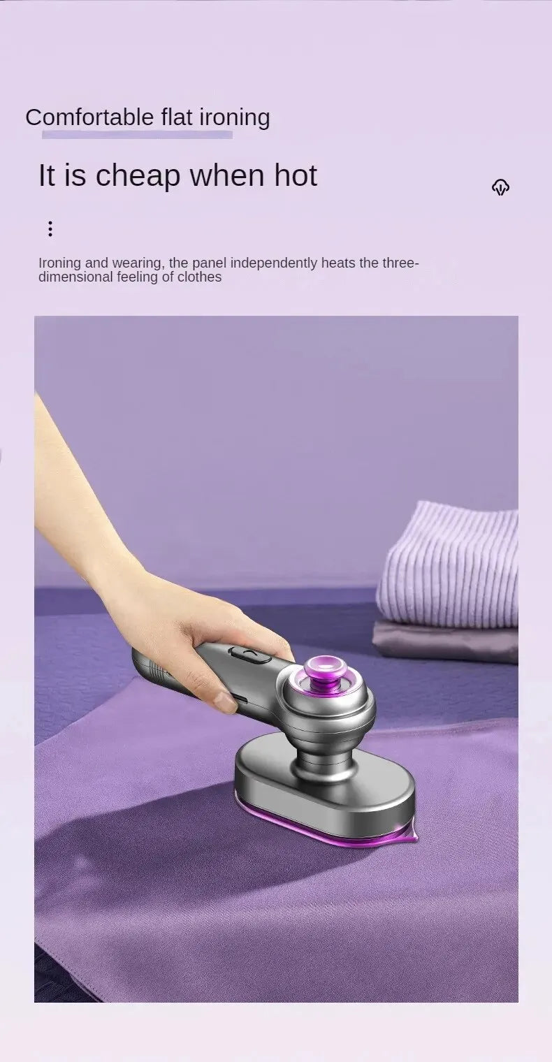 Portable Hand Held Hanging Ironing Machine Mini Electric Iron For Home Travel Dry And Wet Ironing Machine Steam Engine Dormitory