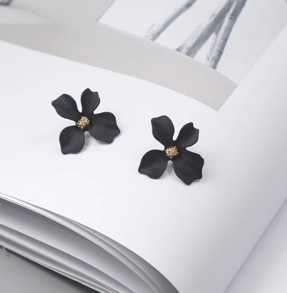 Korean Style Cute Flower Earrings - 2019 New Fashion Sweet Earrings, Wholesale Colorful Jewelry