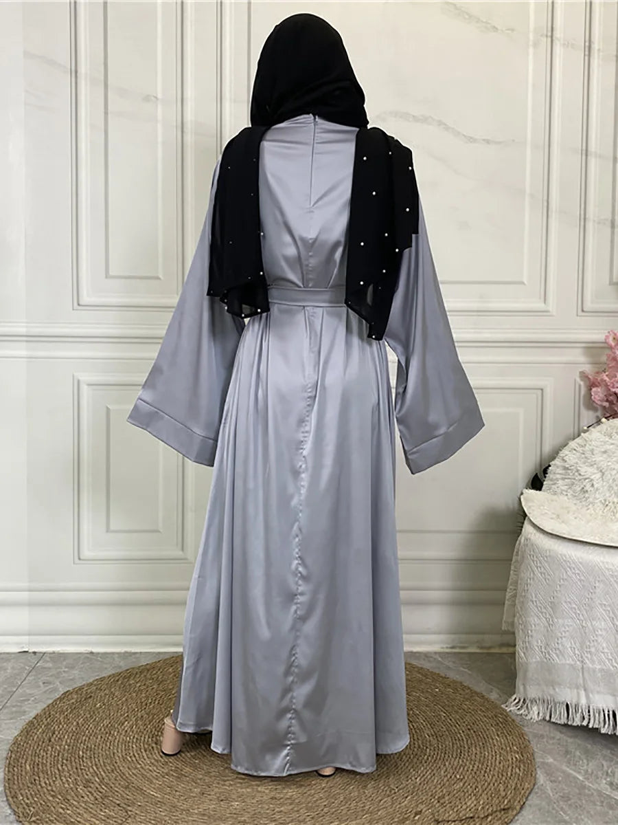 Modest Abaya Ramadan Musulman De Mode Maxi Robe Turkey Kaftan Islamic Clothing Muslim For Women Hijab Dress Caftan Vestidos