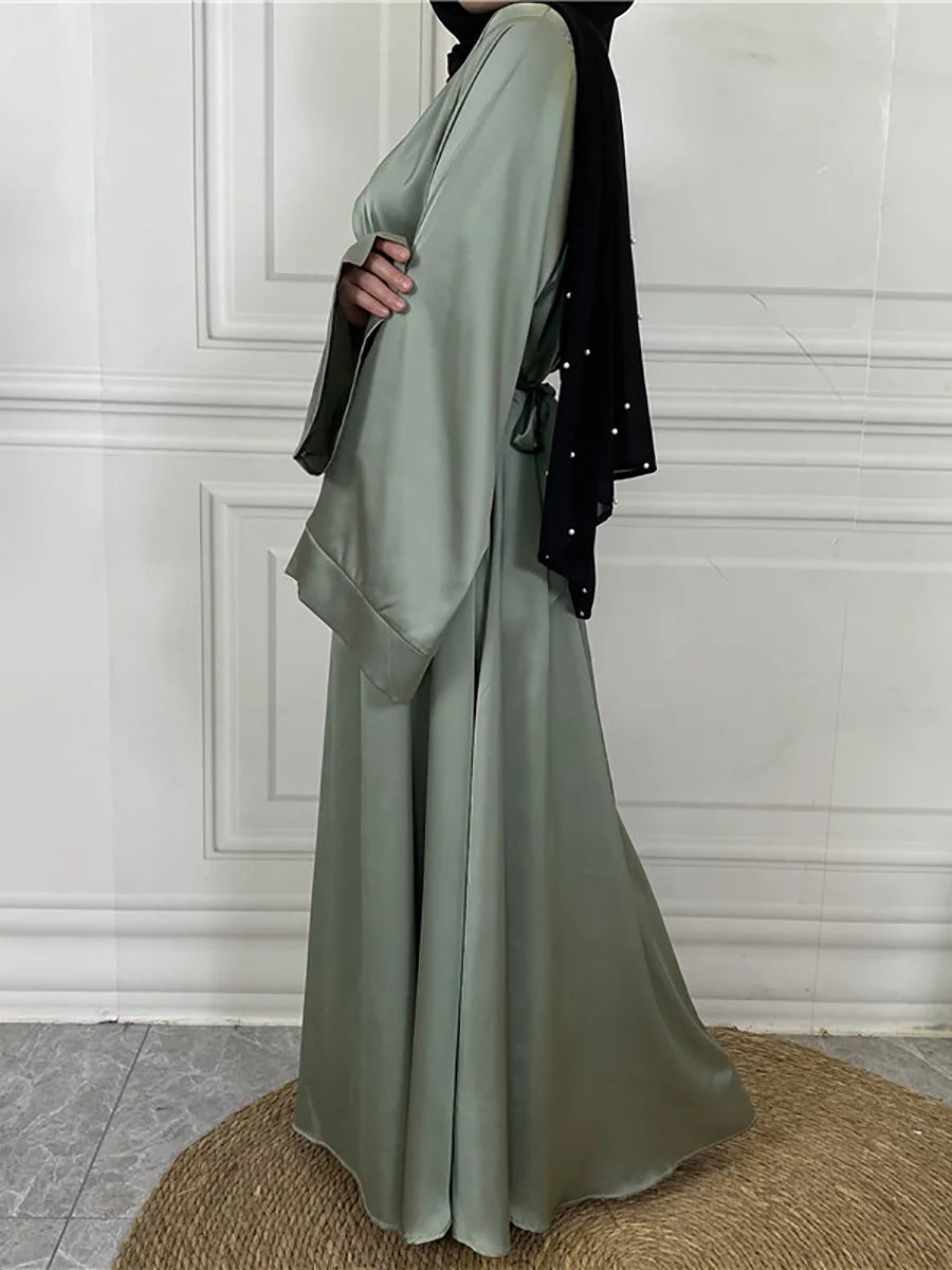 Modest Abaya Ramadan Musulman De Mode Maxi Robe Turkey Kaftan Islamic Clothing Muslim For Women Hijab Dress Caftan Vestidos