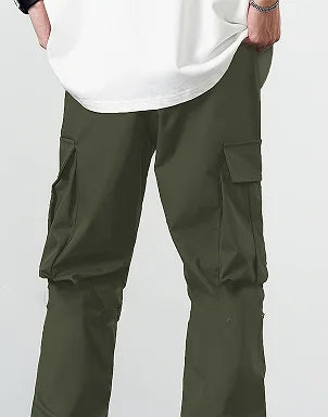 Men's Workwear Pants, European and American Men's Loose Straight Casual Pants