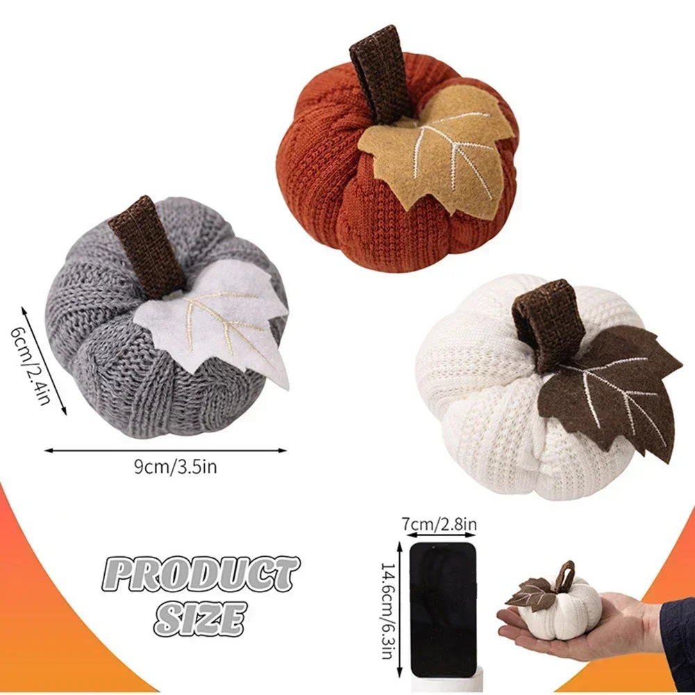 Artificial Pumpkin Halloween Decoration Mini Fake Simulated Pumpkin Autumn Harvest Party Halloween Decoration Props