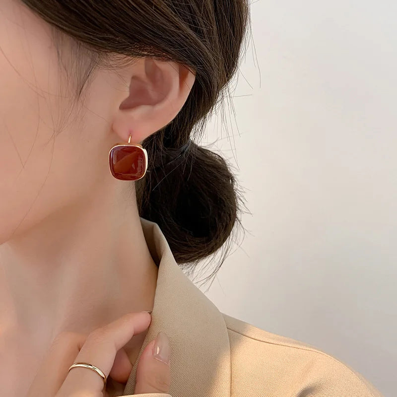 Korean Style Cute Flower Earrings - 2019 New Fashion Sweet Earrings, Wholesale Colorful Jewelry