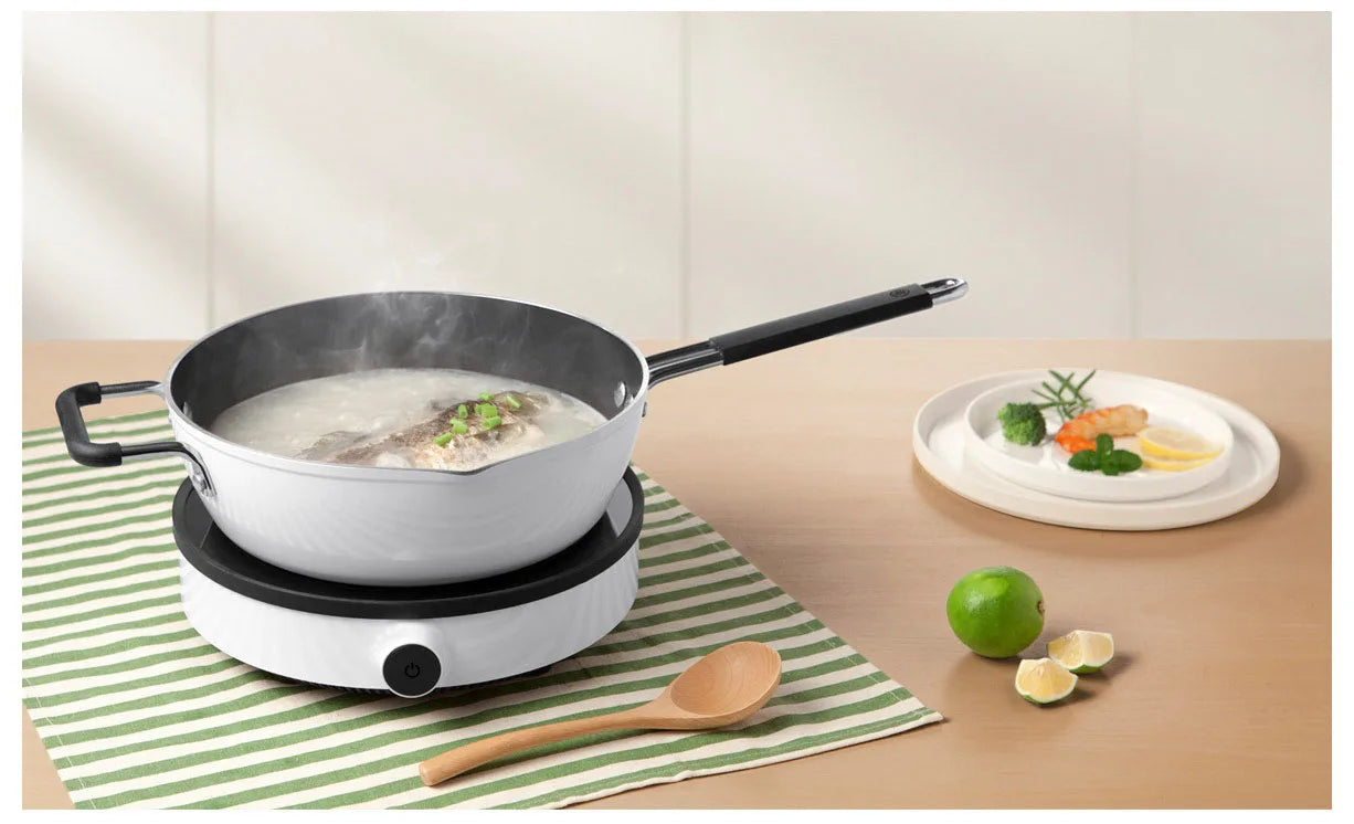 Induction Cooker Youth Edition Portable Electromagnetic Oven 220V Electric Induction Cooktop 9 Gear Fire Adjustment