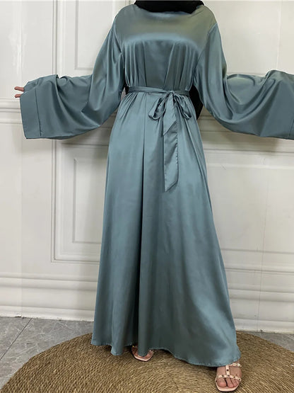 Modest Abaya Ramadan Musulman De Mode Maxi Robe Turkey Kaftan Islamic Clothing Muslim For Women Hijab Dress Caftan Vestidos