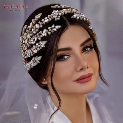 Headband - Wedding Crown, Bride Tiara, and Headdress Headpiece