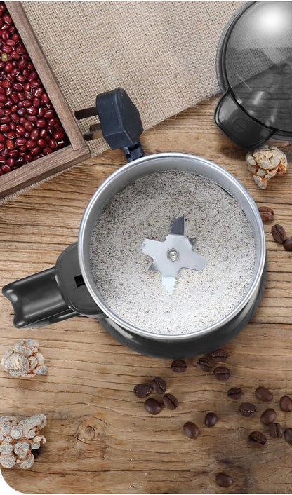 High Power Electric Coffee Grinder Kitchen Cereal Nuts Beans Spices Grains Grinder Machine Multifunctional Home Coffee Grinder