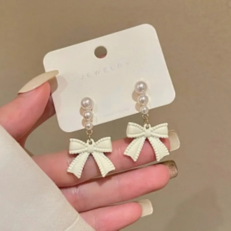 Korean Style Cute Flower Earrings - 2019 New Fashion Sweet Earrings, Wholesale Colorful Jewelry