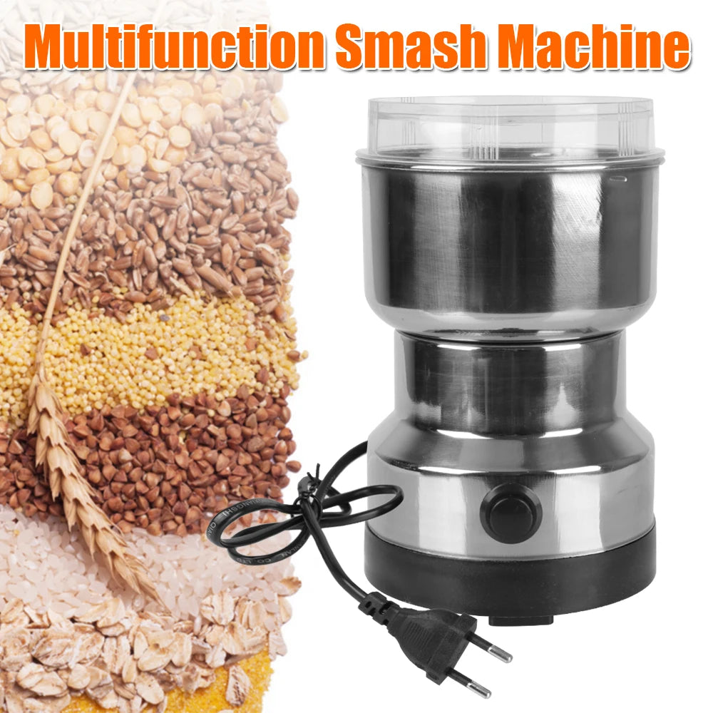 Electric Coffee Grinder for home Nuts Beans Spices Blender Grains Grinder Machine Kitchen Multifunctional Coffe Chopper Blades