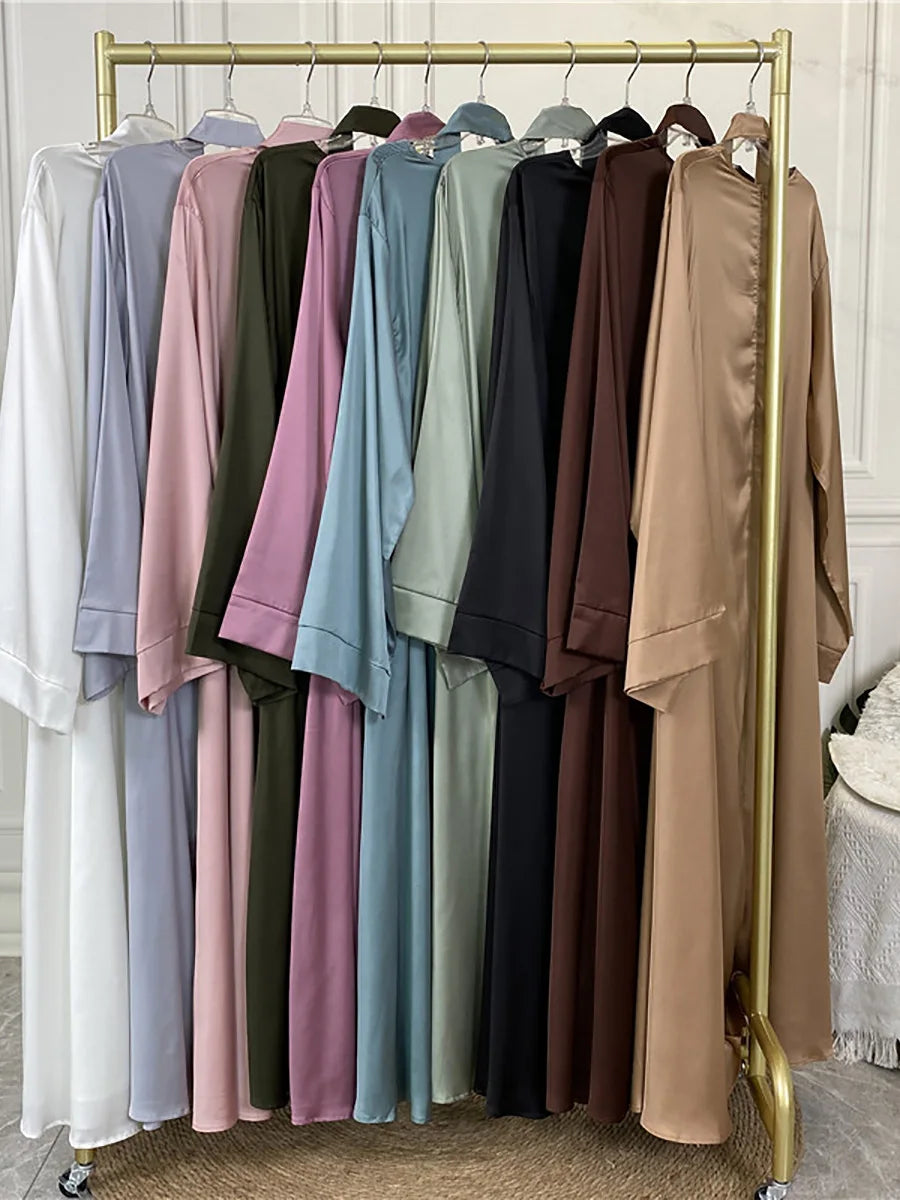 Modest Abaya Ramadan Musulman De Mode Maxi Robe Turkey Kaftan Islamic Clothing Muslim For Women Hijab Dress Caftan Vestidos