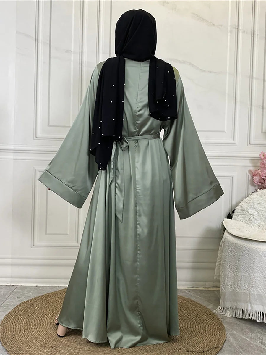 Modest Abaya Ramadan Musulman De Mode Maxi Robe Turkey Kaftan Islamic Clothing Muslim For Women Hijab Dress Caftan Vestidos