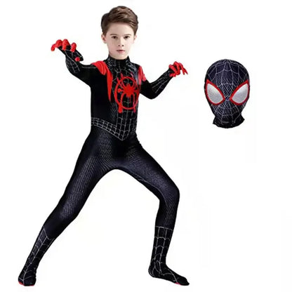 High Quality Superhero Spidermans Costume Bodysuit For Adult Spandex Zentai Halloween Party Cosplay Jumpsuit 3D Style