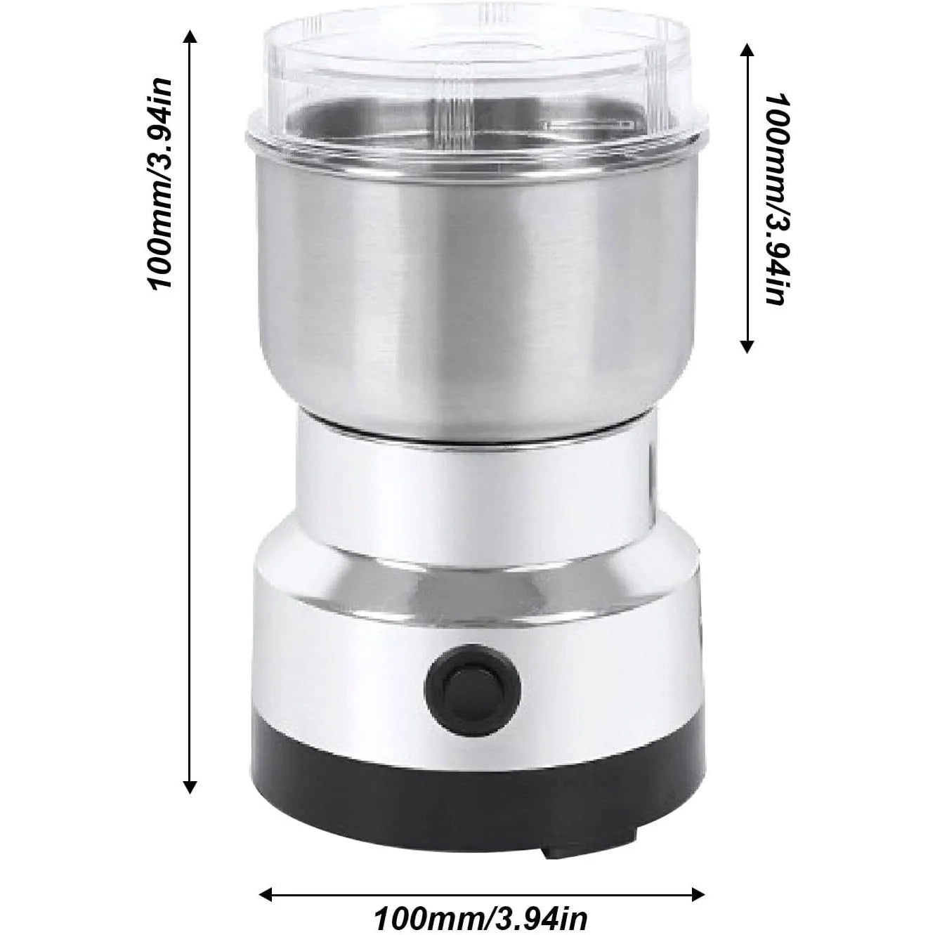 Multipurpose Electric Coffee Bean Grinding Tool Stainless Steel Milling Machine for Seeds Spices Herbs Nuts Coffee Grinder