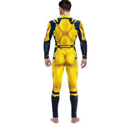 Superhero Wolverine Deadpool Cosplay Jumpsuit Wolverine Cosplay Costume Men Women Halloween Zenti James Howlett Party Bodysuit