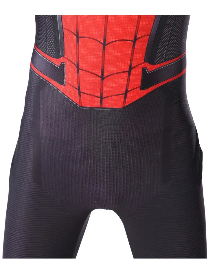 High Quality Superhero Spidermans Costume Bodysuit For Adult Spandex Zentai Halloween Party Cosplay Jumpsuit 3D Style