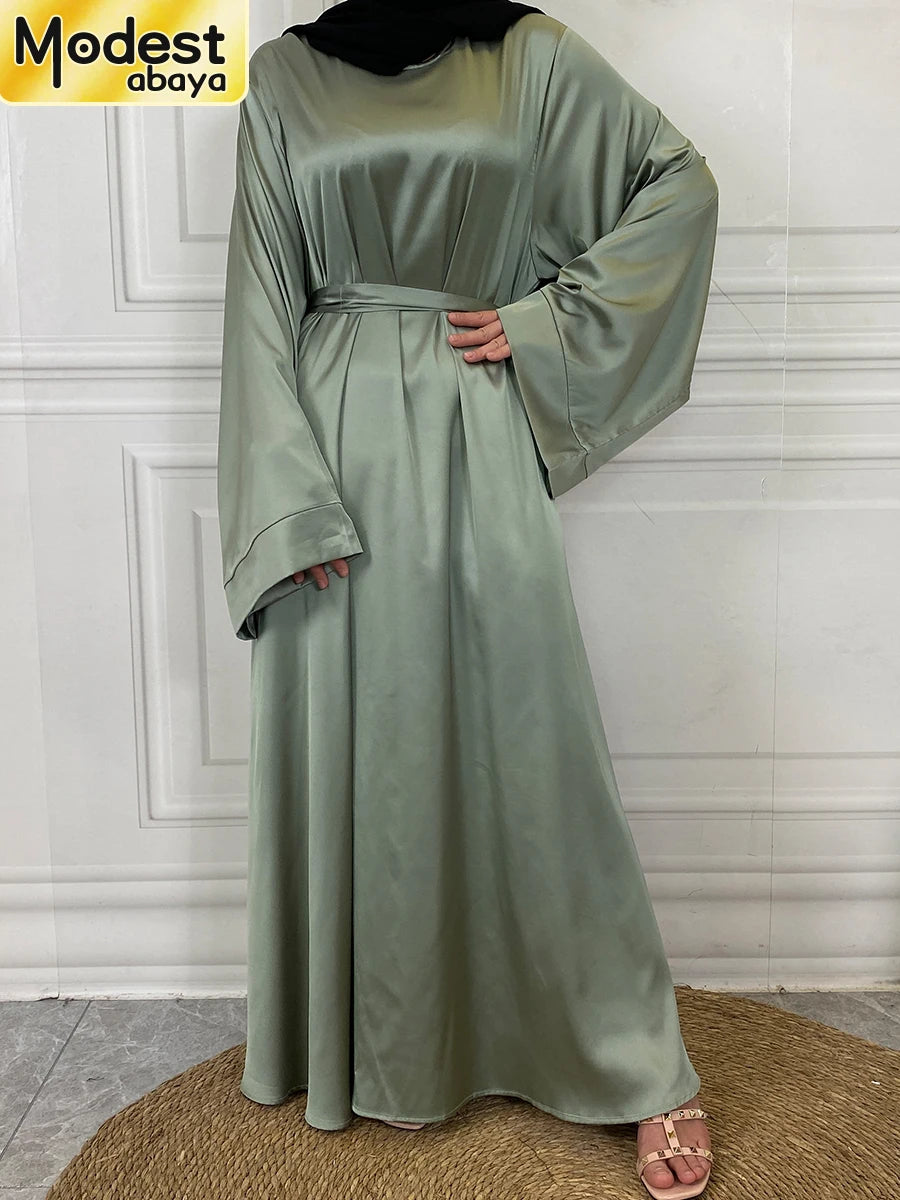 Modest Abaya Ramadan Musulman De Mode Maxi Robe Turkey Kaftan Islamic Clothing Muslim For Women Hijab Dress Caftan Vestidos