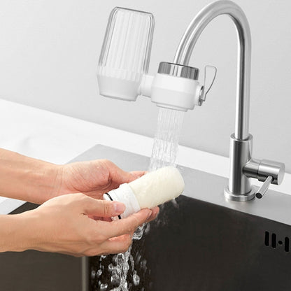 Small Faucet Tap Water Purifier Physical Filtering for Home Kictchen One Filter Element Removable Washable Filter Water Purifier