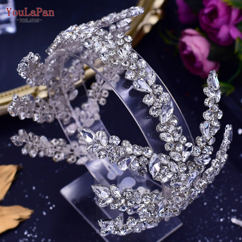 Headband - Wedding Crown, Bride Tiara, and Headdress Headpiece