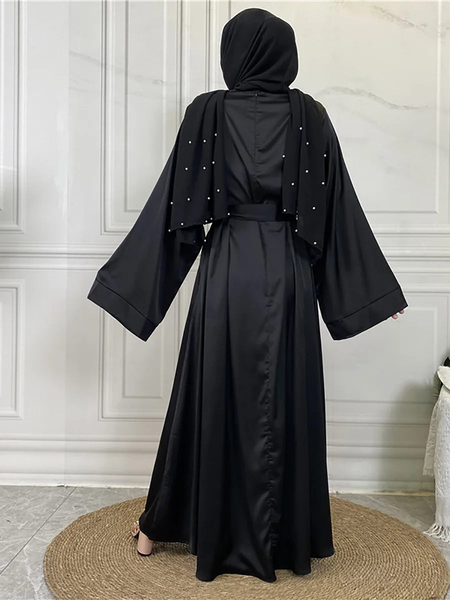 Modest Abaya Ramadan Musulman De Mode Maxi Robe Turkey Kaftan Islamic Clothing Muslim For Women Hijab Dress Caftan Vestidos