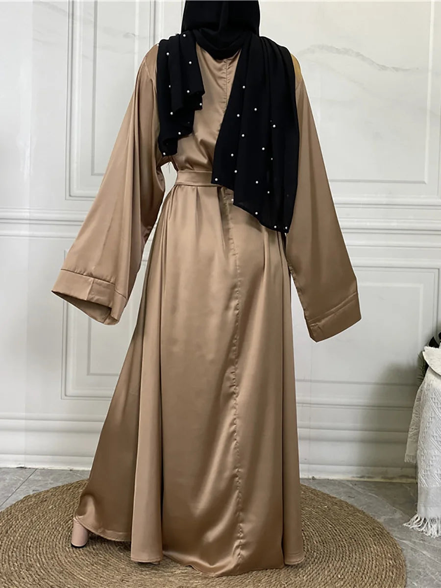 Modest Abaya Ramadan Musulman De Mode Maxi Robe Turkey Kaftan Islamic Clothing Muslim For Women Hijab Dress Caftan Vestidos