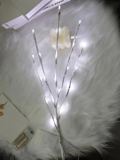 1 PC White Birch Branch Light LED Festive Lights Battery Operated For Christmas Party Wedding Decoration Twig Outdoor Lights