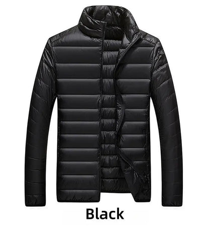 Autumn Winter New Ultra Light White Duck Down Jacket Men Waterproof Casual Outdoor Portable Lightweight Male Padded Coats