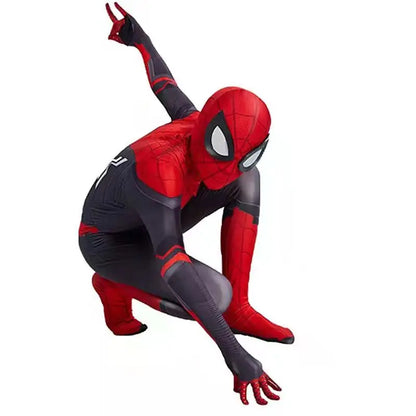 High Quality Superhero Spidermans Costume Bodysuit For Kids Adult Spandex Zentai Halloween Party Cosplay Jumpsuit 3D Style