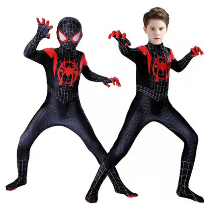 High Quality Superhero Spidermans Costume Bodysuit For Adult Spandex Zentai Halloween Party Cosplay Jumpsuit 3D Style