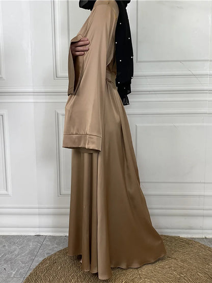 Modest Abaya Ramadan Musulman De Mode Maxi Robe Turkey Kaftan Islamic Clothing Muslim For Women Hijab Dress Caftan Vestidos