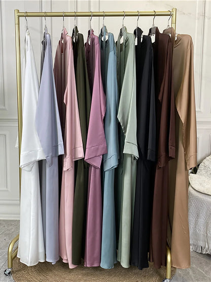 Modest Abaya Ramadan Musulman De Mode Maxi Robe Turkey Kaftan Islamic Clothing Muslim For Women Hijab Dress Caftan Vestidos