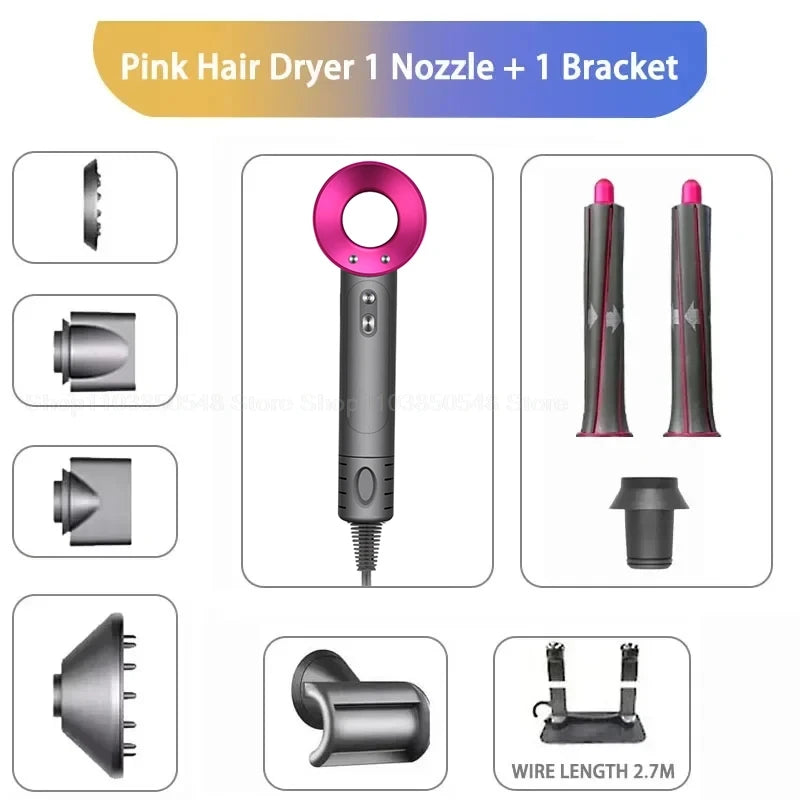 Professional Super Hair Dryer Personal Hair Care Styling Negative ion Salon Tool Constant Anion Electric Leafless Hair Dryers