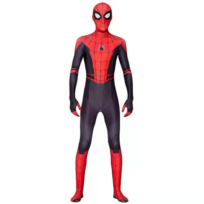 High Quality Superhero Spidermans Costume Bodysuit For Kids Adult Spandex Zentai Halloween Party Cosplay Jumpsuit 3D Style