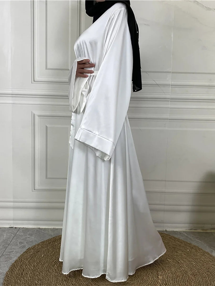 Modest Abaya Ramadan Musulman De Mode Maxi Robe Turkey Kaftan Islamic Clothing Muslim For Women Hijab Dress Caftan Vestidos