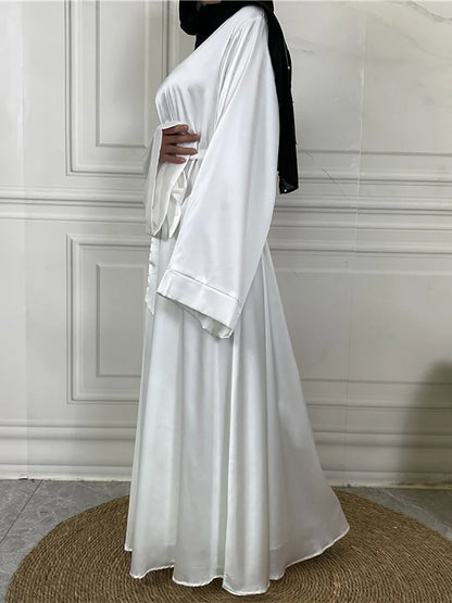 Modest Abaya Ramadan Musulman De Mode Maxi Robe Turkey Kaftan Islamic Clothing Muslim For Women Hijab Dress Caftan Vestidos