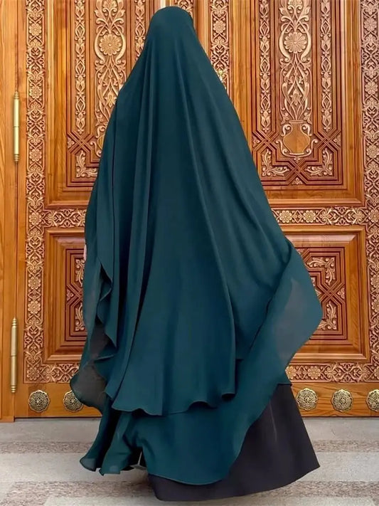 Ramadan Khimar Abaya Saudi Arabia Turkey Islam Muslim Hijab Dress Prayer Clothes Abayas For Women Kebaya Robe Femme Musulmane