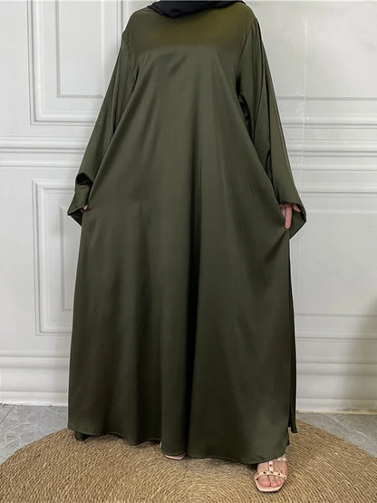 Modest Abaya Ramadan Musulman De Mode Maxi Robe Turkey Kaftan Islamic Clothing Muslim For Women Hijab Dress Caftan Vestidos