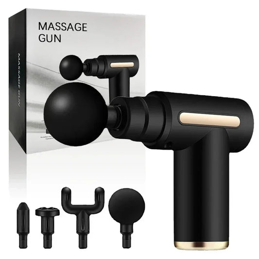 Portable Fascia Gun Deep Tissue Massage Mini Lightweight and Adjustable Speed Massage Equipment Suitable for the Whole Body